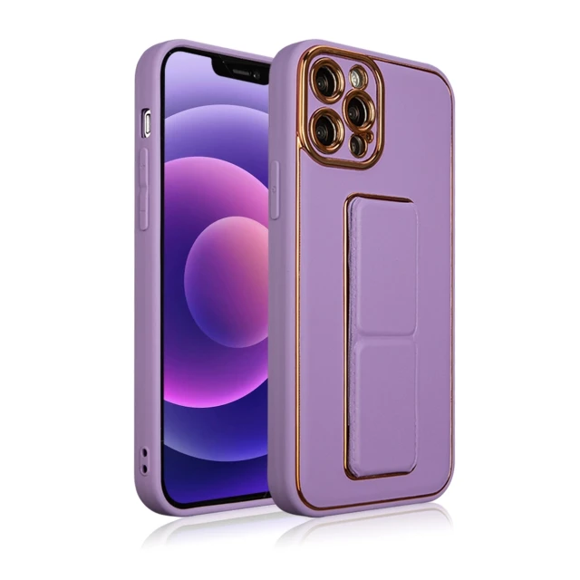 Чохол Hurtel Kickstand для iPhone 12 Pro Purple (9145576259948)