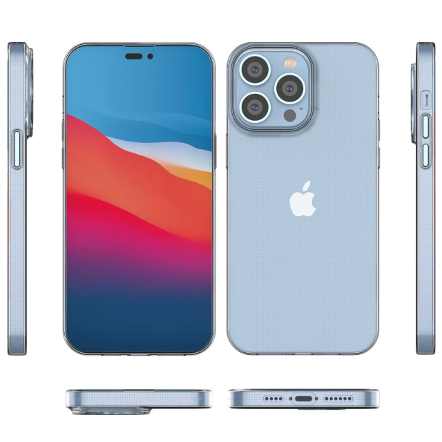Чохол HRT Ultra Clear 0.5 mm для iPhone 14 Pro Max Transparent (9145576260784)
