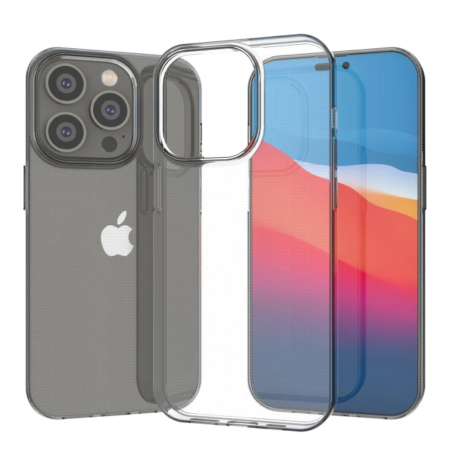 Чохол HRT Ultra Clear 0.5 mm для iPhone 14 Pro Transparent (9145576260791)