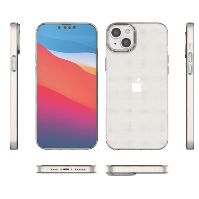 Чохол HRT Ultra Clear 0.5 mm для iPhone 14 Plus Transparent (9145576260807)