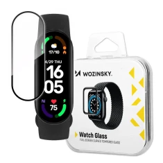 Захисне скло Wozinsky Hybrid Glass для Xiaomi Mi Band 6 Black (9145576262122)