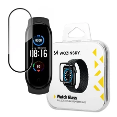 Захисне скло Wozinsky Hybrid Glass для Xiaomi Mi Band 5 Black (9145576262139)