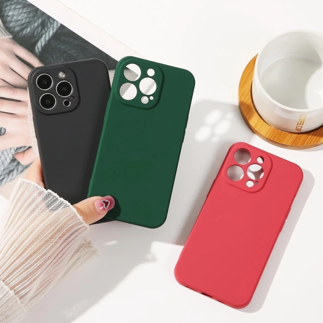 Чохол Hurtel Silicone Cover для iPhone 14 Plus Green (9145576262313)