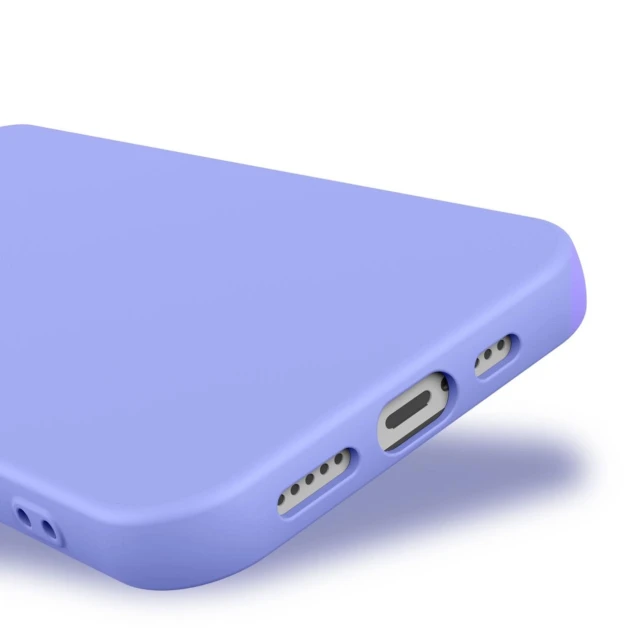 Чохол Hurtel Silicone Cover для iPhone 14 Plus Lavender (9145576262320)