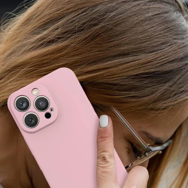 Чохол Hurtel Silicone Case для iPhone 14 Plus Pink (9145576262351)