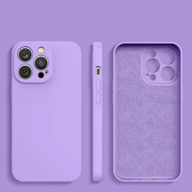 Чехол Hurtel Silicone Case для iPhone 14 Plus Purple (9145576262368)