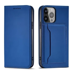 Чохол Hurtel Magnet Card для iPhone 14 Blue (9145576263334)