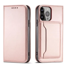 Чохол Hurtel Magnet Card Case для iPhone 14 Pink (9145576263358)