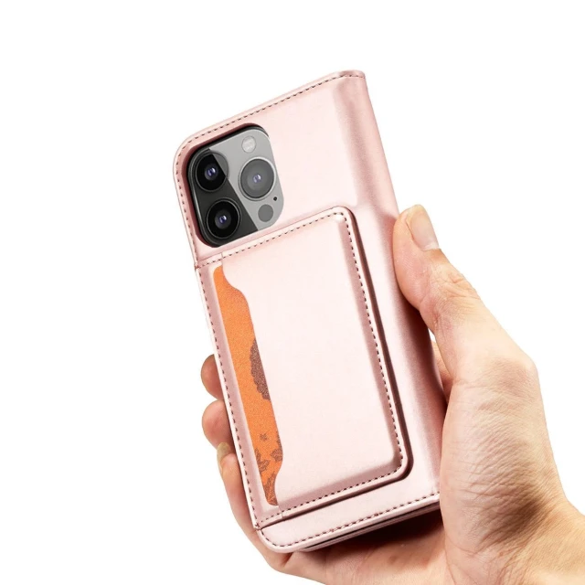 Чохол Hurtel Magnet Card Case для iPhone 14 Plus Pink (9145576263396)