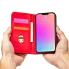 Чохол Hurtel Magnet Card Case для iPhone 14 Pro Red (9145576263426)