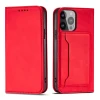 Чохол Hurtel Magnet Card Case для iPhone 14 Pro Max Red (9145576263464)