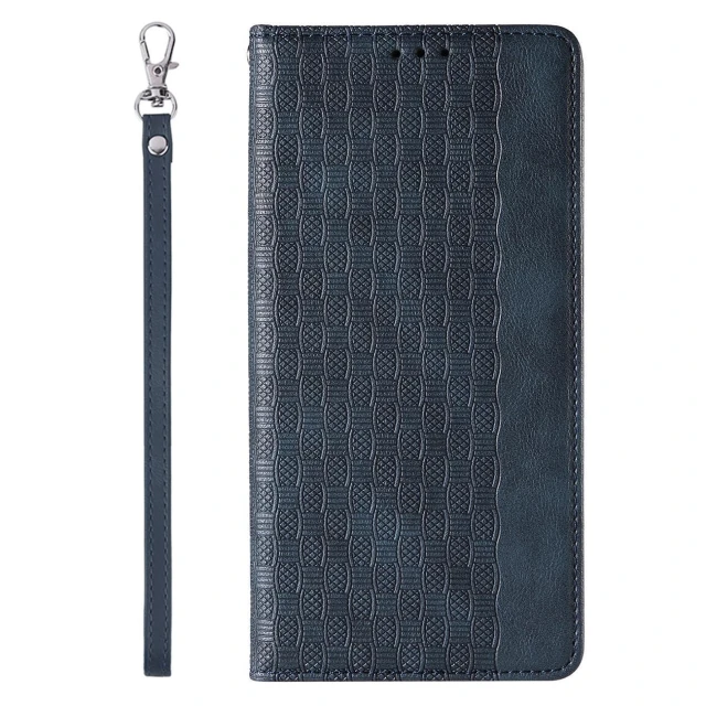 Чохол Hurtel Flip Wallet Mini Lanyard Stand для iPhone 14 Blue (9145576263532)