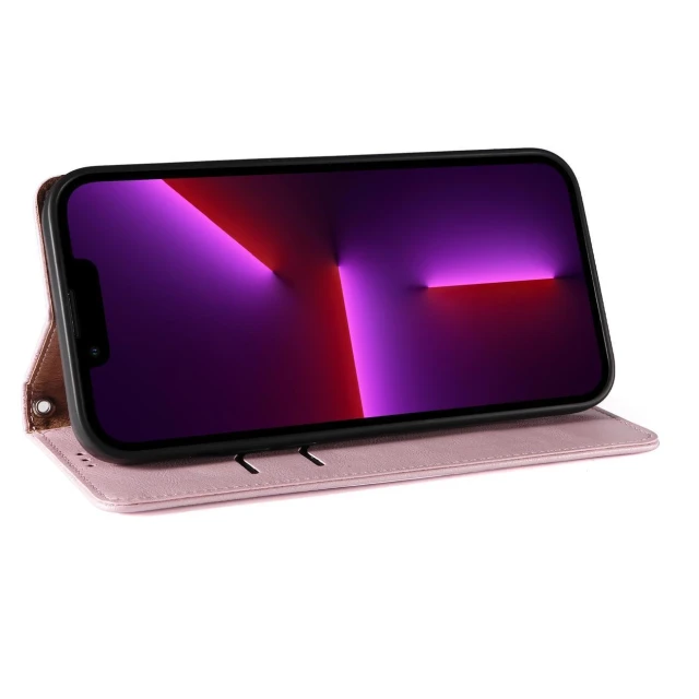 Чохол Hurtel Flip Wallet для iPhone 14 Pro Pink (9145576263631)