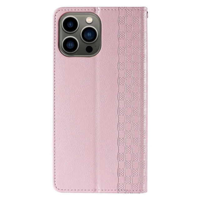 Чохол Hurtel Flip Wallet для iPhone 14 Pro Pink (9145576263631)