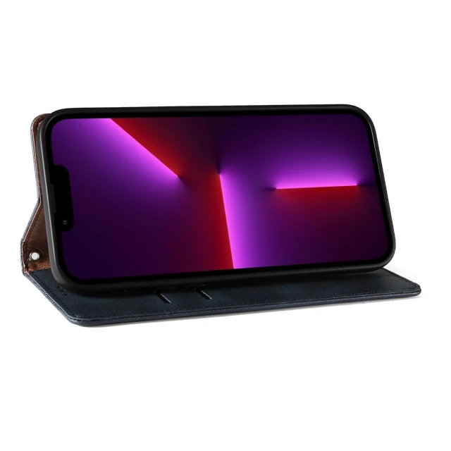 Чохол Hurtel Flip Wallet для iPhone 14 Pro Max Blue (9145576263655)
