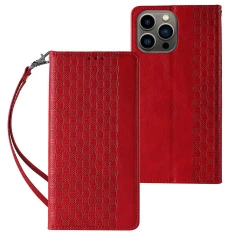 Чохол Hurtel Flip Wallet для iPhone 14 Pro Max Red (9145576263662)