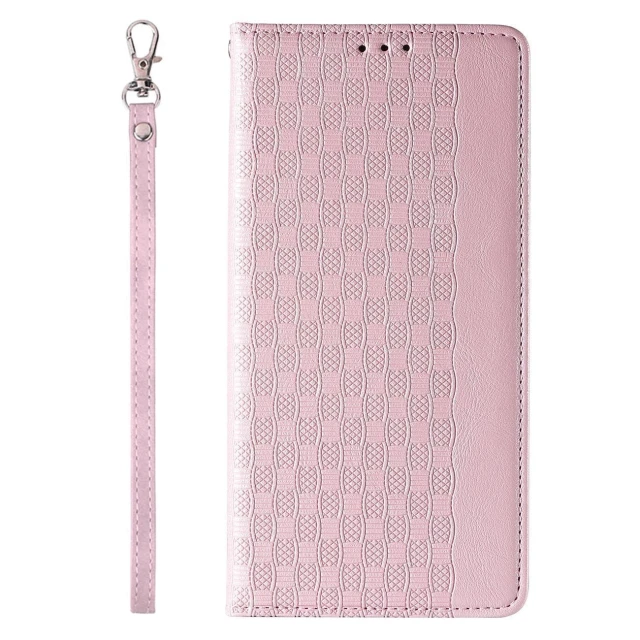 Чохол Hurtel Flip Wallet Mini Lanyard Stand для iPhone 14 Pro Max Pink (9145576263679)