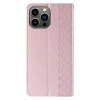 Чохол Hurtel Flip Wallet Mini Lanyard Stand для iPhone 14 Pro Max Pink (9145576263679)