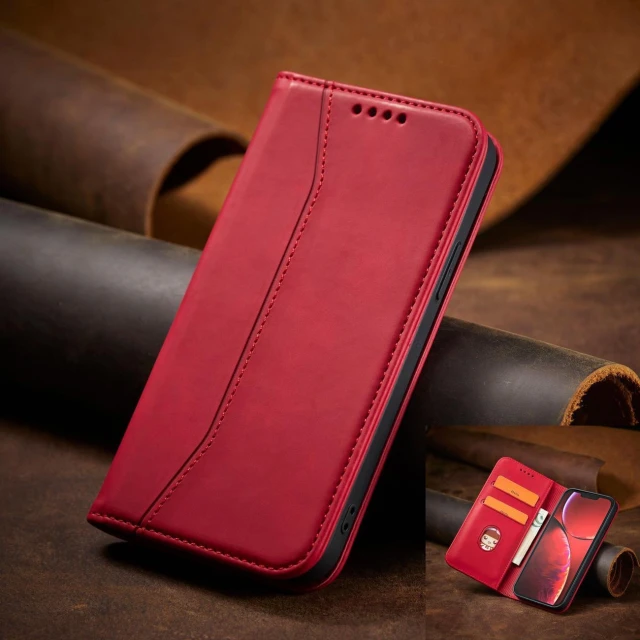 Чохол Hurtel Magnet Fancy Case для iPhone 14 Plus Red (9145576263778)