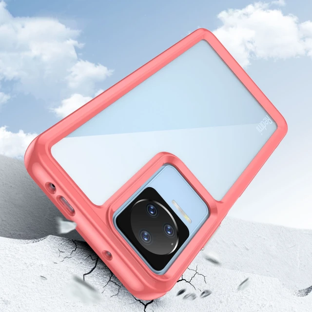 Чохол Hurtel Outer Space для Xiaomi Poco F4 Red (9145576264089)