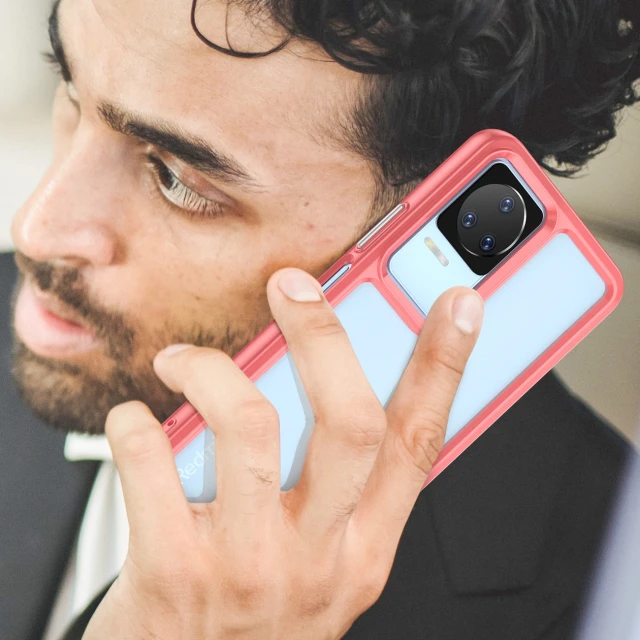 Чохол Hurtel Outer Space для Xiaomi Poco F4 Red (9145576264089)