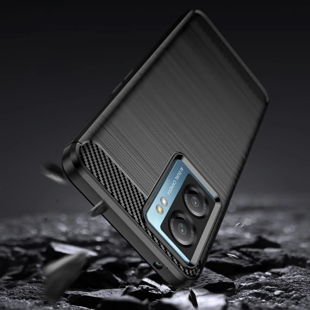 Чохол HRT Carbon Case для Xiaomi Poco F4 5G Black (9145576264348)