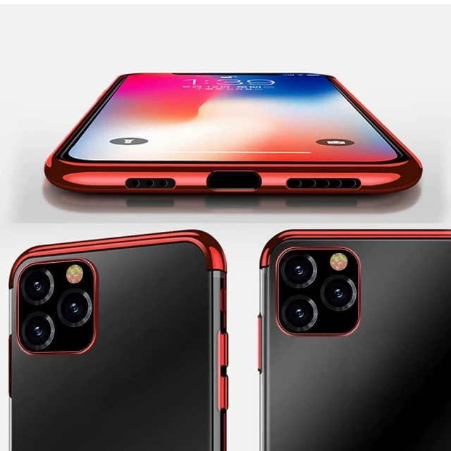 Чохол HRT Clear Color Case для Xiaomi Redmi Note 11 | 11S Red (9145576264393)