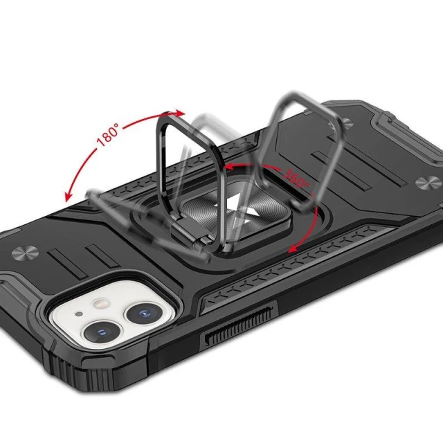 Чохол Wozinsky Ring Armor для iPhone 14 | 13 Black (9145576265451)