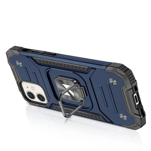 Чохол Wozinsky Ring Armor для iPhone 14 | 13 Blue (9145576265468)