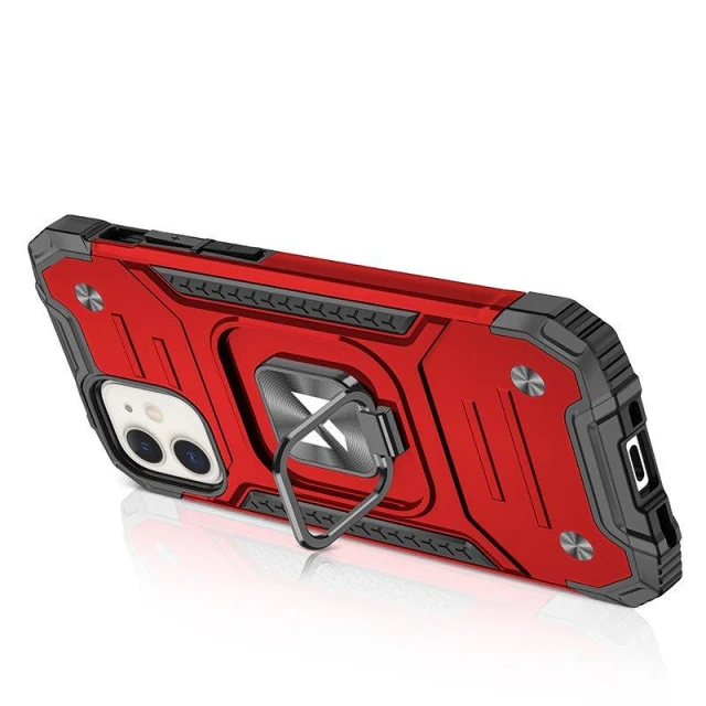 Чохол Wozinsky Ring Armor для iPhone 14 | 13 Red (9145576265475)
