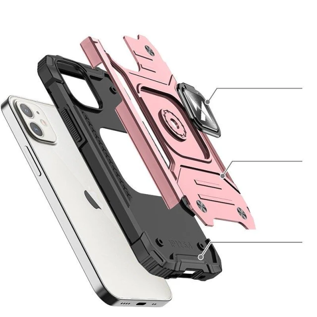Чехол Wozinsky Ring Armor для iPhone 14 | 13 Gold (9145576265482)