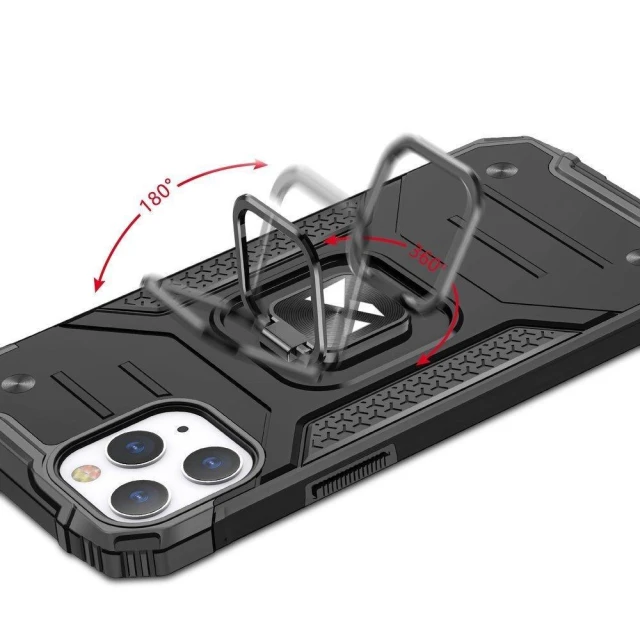 Чохол Wozinsky Ring Armor для iPhone 14 Pro Silver (9145576265581)