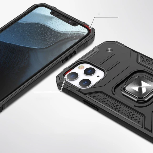 Чехол Wozinsky Ring Armor для iPhone 14 Pro Max Gold (9145576265628)