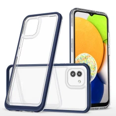 Чохол HRT Clear 3in1 Case для Samsung Galaxy A03 Blue (9145576265949)