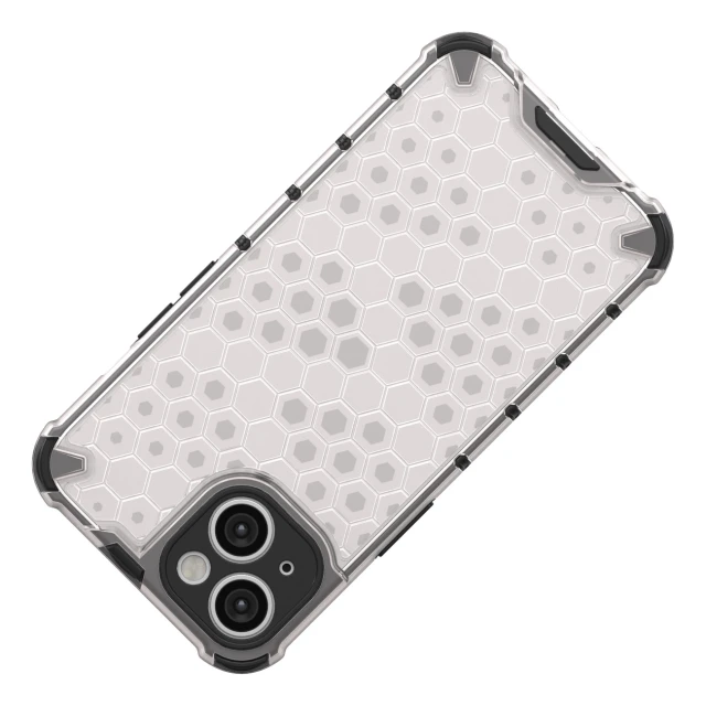 Чохол Hurtel Honeycomb для iPhone 14 Plus Blue (9145576266120)