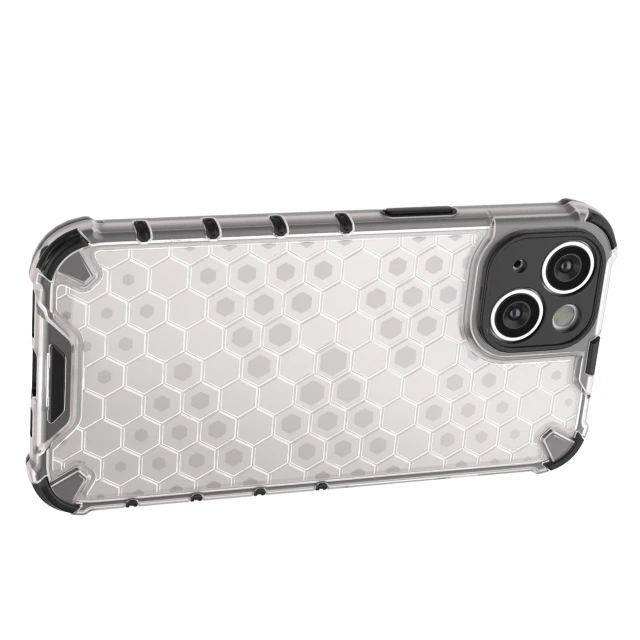 Чохол Hurtel Honeycomb для iPhone 14 Plus Clear (9145576266137)