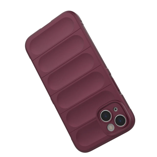 Чохол Hurtel Magic Shield Case для iPhone 14 Plus Burgundy (9145576266328)