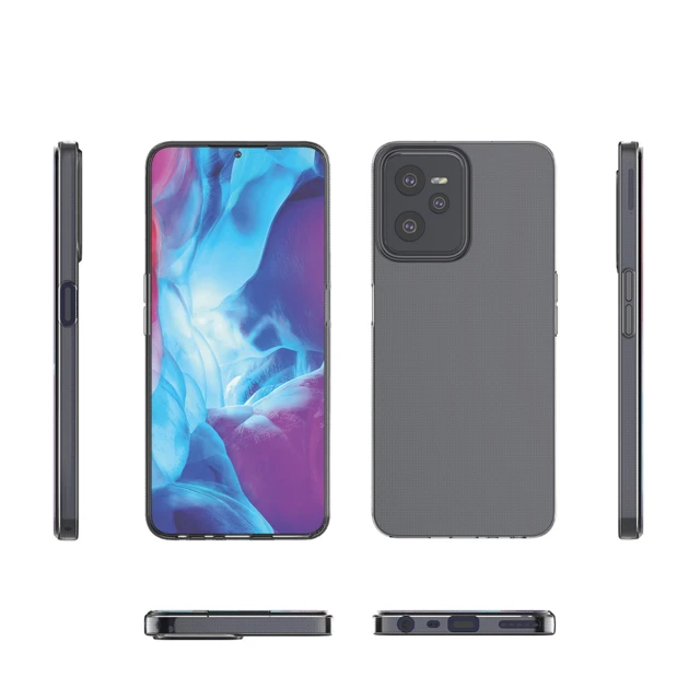 Чехол HRT Ultra Clear для Realme C35 Transparent (9145576266403)