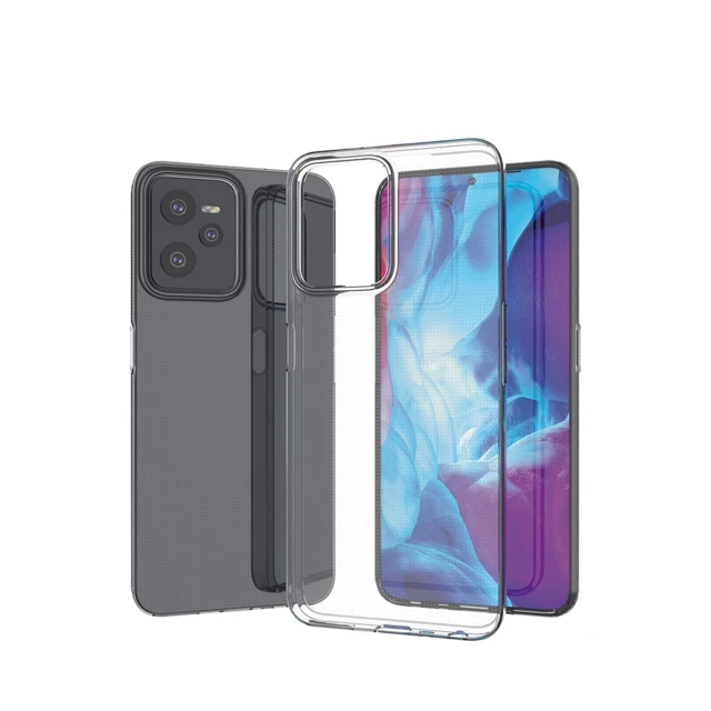 Чехол HRT Ultra Clear для Realme C35 Transparent (9145576266403)