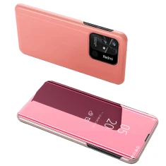 Чохол Hurtel Clear View Case для Xiaomi Redmi 10C Pink (9145576266823)