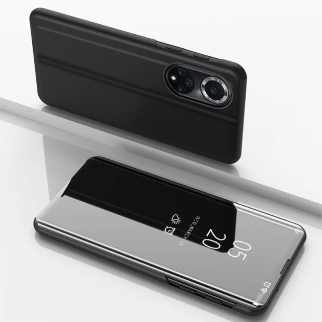 Чохол-книжка HRT Clear View Case для Huawei Nova 9 Black (9145576266939)