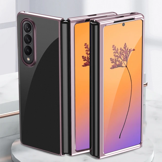 Чохол HRT Plating Case для Samsung Galaxy Fold4 (F936) Blue (9145576266953)