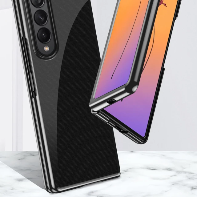 Чохол HRT Plating Case для Samsung Galaxy Fold4 (F936) Blue (9145576266953)