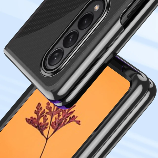 Чохол HRT Plating Case для Samsung Galaxy Fold4 (F936) Blue (9145576266953)
