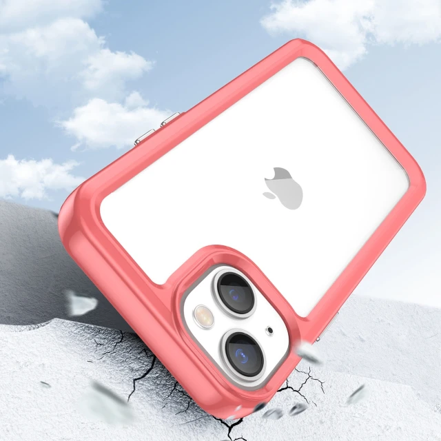 Чехол Hurtel Outer Space Case для iPhone 14 Red (9145576267028)