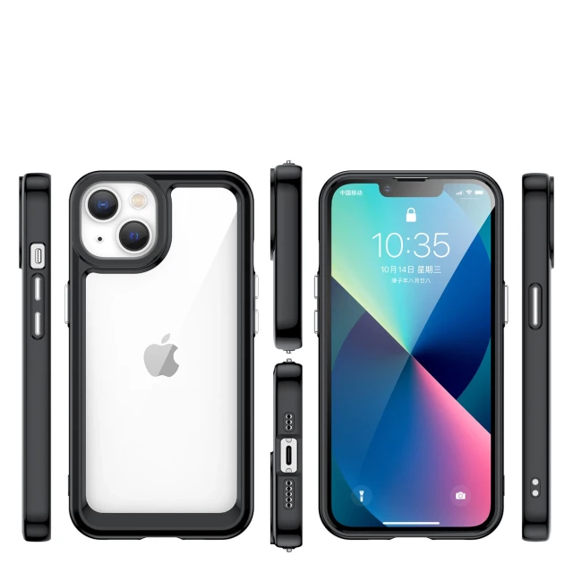Чохол Hurtel Outer Space Case для iPhone 14 Plus Black (9145576267059)