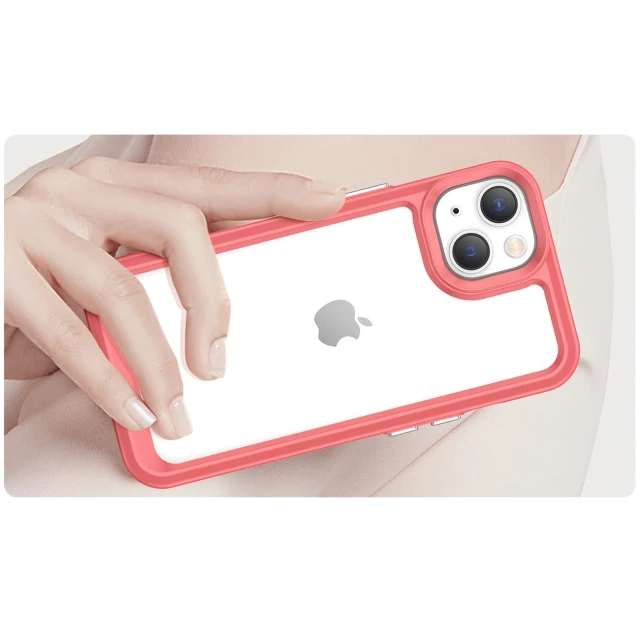 Чохол Hurtel Outer Space Case для iPhone 14 Plus Red (9145576267073)