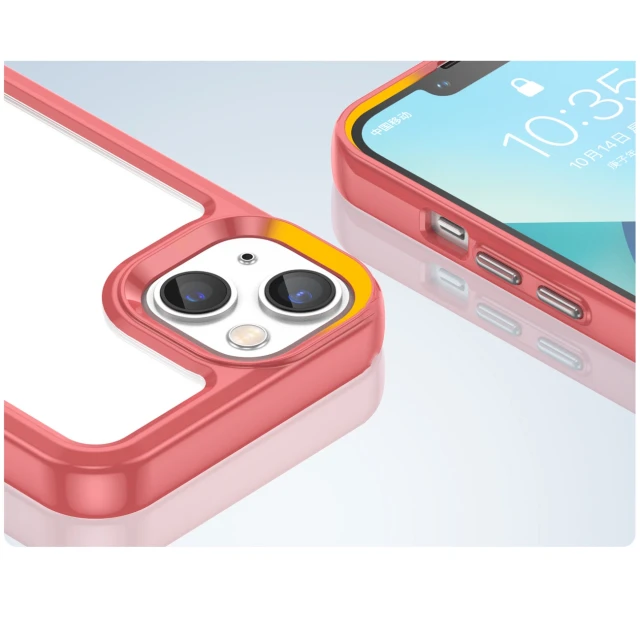 Чохол Hurtel Outer Space Case для iPhone 14 Plus Red (9145576267073)