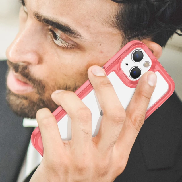 Чохол Hurtel Outer Space Case для iPhone 14 Plus Red (9145576267073)