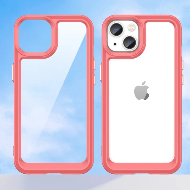 Чохол Hurtel Outer Space Case для iPhone 14 Plus Red (9145576267073)